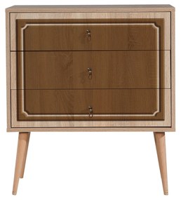Cómoda Trio – Carvalho Sonoma – 80x90x40 cm