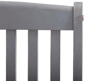 Cadeiras exterior dobráveis c/ almofadões 4 pcs acácia maciça