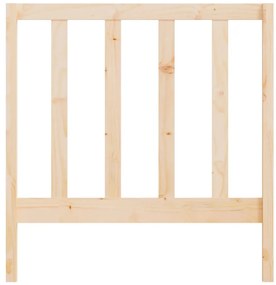 Cabeceira de cama 96x4x100 cm pinho maciço