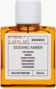 Eau de parfum Oceanic Amber (âmbar, cardamomo, hortelã)