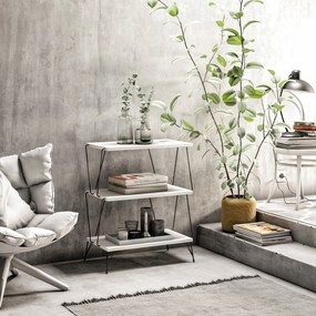 Mesa de Apoio Lazandos – Branco – 46x76x30 cm