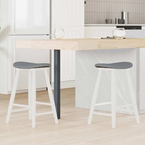 vidaXL Cadeiras de Jantar 2 pcs Branco 46 x 37 x 63 cm