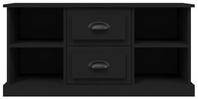 Móvel de TV 99,5x35,5x48 cm derivados de madeira preto