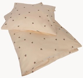 Roupa de cama para criança em algodão orgânico Cherry, vários tamanhos