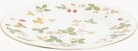 Prato de sobremesa em Fine Bone China Wild Strawberry