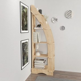 Estante Orsa – Carvalho – 58 cm x 180 cm x 31,6 cm