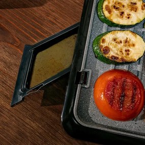 Grelha elétrica de 2000 W Rock'nGrill 2000 Smash PerfectCook