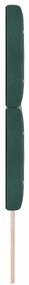 Cabeceira LED Verde Escuro 80 cm com Veludo