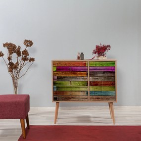 Cómoda Verybox – Carvalho Sonoma – 90x90x40 cm