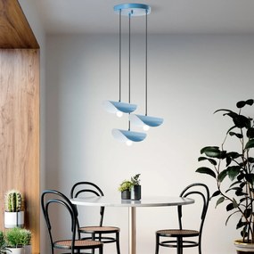 Candeeiro de Teto Eger – Azul Claro – Ø50 cm