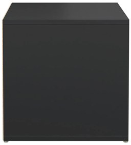 Caixa com gaveta 40,5x40x40 cm derivados de madeira preto
