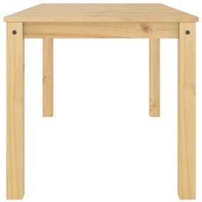 Mesa de jantar Panama 160x80x75 cm madeira de pinho maciça
