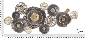 PAINEL DE PAREDE DE FERRO BROWNY -A- CM 167,6X7,6X73,5 MULTICOLOR