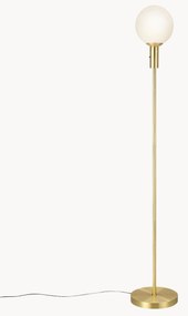 Candeeiro de pé de vidro opalino Minna