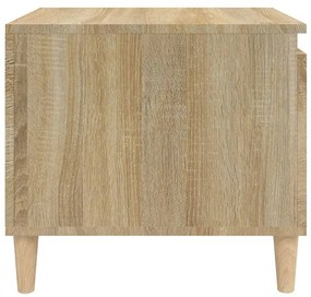 Mesa de centro 100x50x45 cm derivados madeira carvalho sonoma