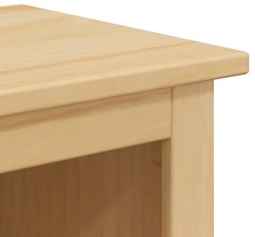 Móvel de WC Corona 45x33x110 cm madeira de pinho maciça