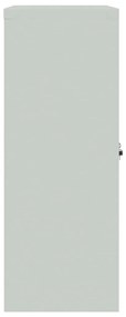 Arquivador 90x40x105 cm aço cinzento-claro