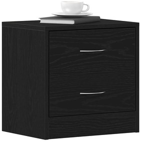 Mesas de cabeceira 2 pcs 40x30x40 cm carvalho preto
