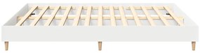 Estrutura de cama sem colchão 180x200 cm branco