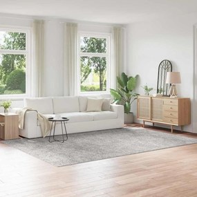 vidaXL Tapete Cinzeto 240 x 340 cm Polipropileno