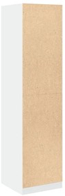 Roupeiro 50x50x200 cm contraplacado branco