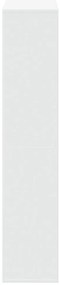 Estante 132x29x141,5 cm derivados de madeira branco