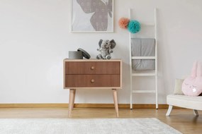 Mesa de Cabeceira City Two – Multicolor – 60 cm x 61 cm x 40 cm