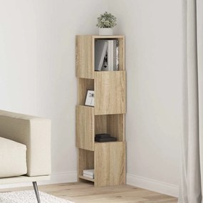 vidaXL Armário de canto Carvalho Sonoma 25,5x25x102cm