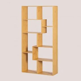 Estante 80x160 Cm Em Bambu Treive Bambu - Sklum