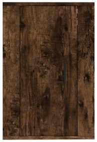 Móveis de TV de parede 2 pcs 40x34,5x60 cm carvalho fumado