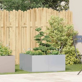 Planter 80x80x40 cm aço galvanizado