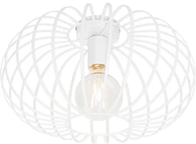 Candeeiro de teto design branco 39 cm - Johanna Design