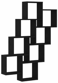 Armário de Parede vidaXL Carvalho Preto 90x15x119,5 cm Madeira de Enge