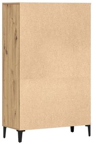 Armário alto 70x31x115 cm derivados madeira carvalho artisiano