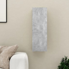 Móvel de TV 30,5x30x90 cm derivados de madeira cinzento cimento