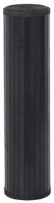 Tapete retangular 70x500 cm bambu preto