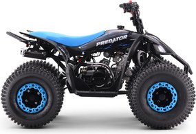 Moto 4 Crianças + 8 anos 125cc - Beneo Predator Até 55 Km/h com Limitador Azul