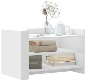 Mesa de centro 80x50x50 cm derivados de madeira branco