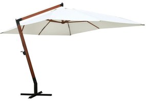 vidaXL Guarda-sol 300 x 400 cm branco
