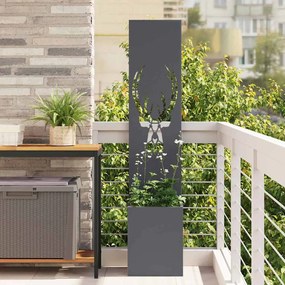 vidaXL Tela de Privacidade para Jardim Antracite 32 x 140 cm