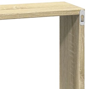 Armário de parede 60x16x30 cm derivados madeira carvalho sonoma