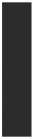 Estante 60x24x109 cm derivados de madeira preto
