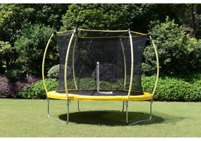 Trampolim para Crianças OVAL 305CM Amarelo