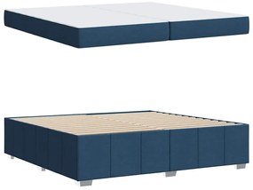 Estrutura da Cama Outros Azul 200 x 200 cm tecido