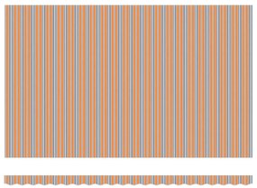 Toldo Retrátil Manual Listrado Multicolorido 500x300 cm