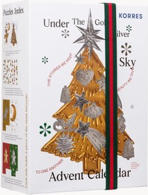 Calendário de Advento Under the Gold & Silver Sky, conjunto de 24