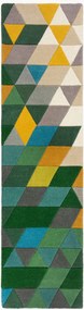 Passadeira de lã tufada à mão de pelo curto Prism
