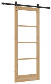 Porta Deslizante com Conjunto de Hardware 'ORKDAL'78x202 cm