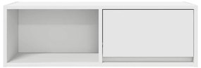 Móvel p/ TV 80x31x25,5 cm derivados de madeira branco