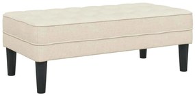 Banco vidaXL Linho 113x57x39 cm